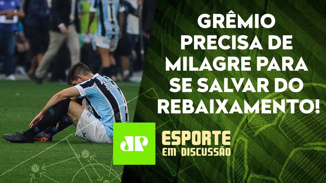 VAI CAIR? Grêmio pode ser REBAIXADO HOJE no Brasileirão! | ESPORTE EM DISCUSSÃO - 09/12/21