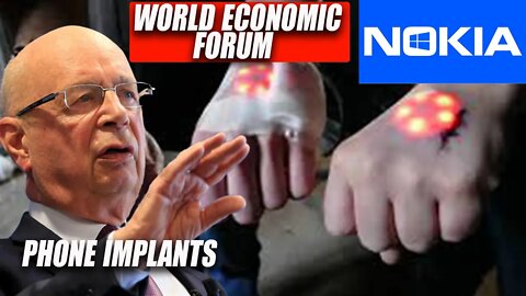 WEF to IMPLANT Smartphones in Hands