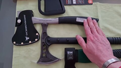 AXES Fiskars X10 X21 Ochsenkopf H1 Hammer Tomahawk Glued beater Price cheap expensive comparison EDC