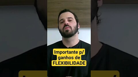 Isso impacta demais nos ganhos de flexibilidade #Shorts