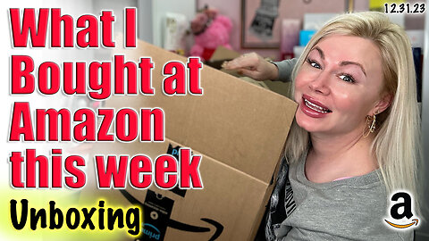 Last Amazon Haul of 2023! LOL and Yes I am an Amazon Affiliate lol