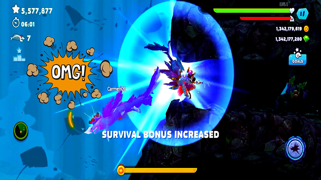 NEW LUMINITE Unlocked - Hungry Shark Evolution 2025 | Shark Attack | HD Shark Game