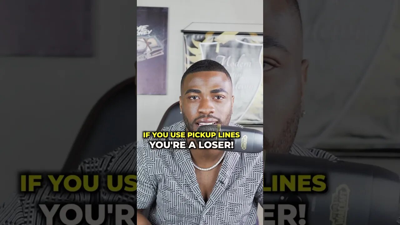 If you use pick up lines you’re a loser