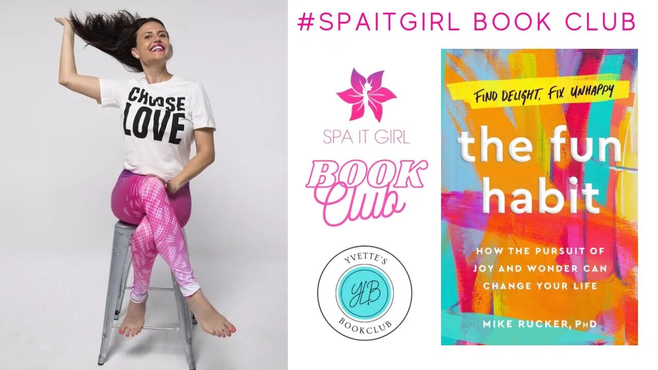The Fun Habit w/Dr Mike Rucker #yvettesbookclub #bookpodcast #bookclub #mentalhealth #books
