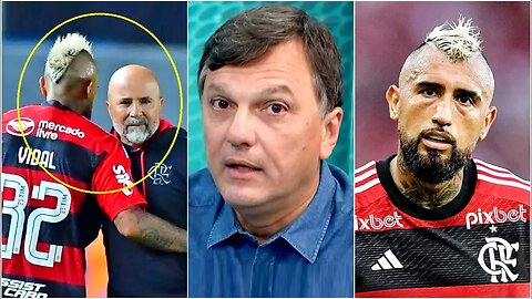 "O que CERTAMENTE INCOMODA o Vidal é que..." Mauro Cezar FALA TUDO sobre SAÍDA do Flamengo!