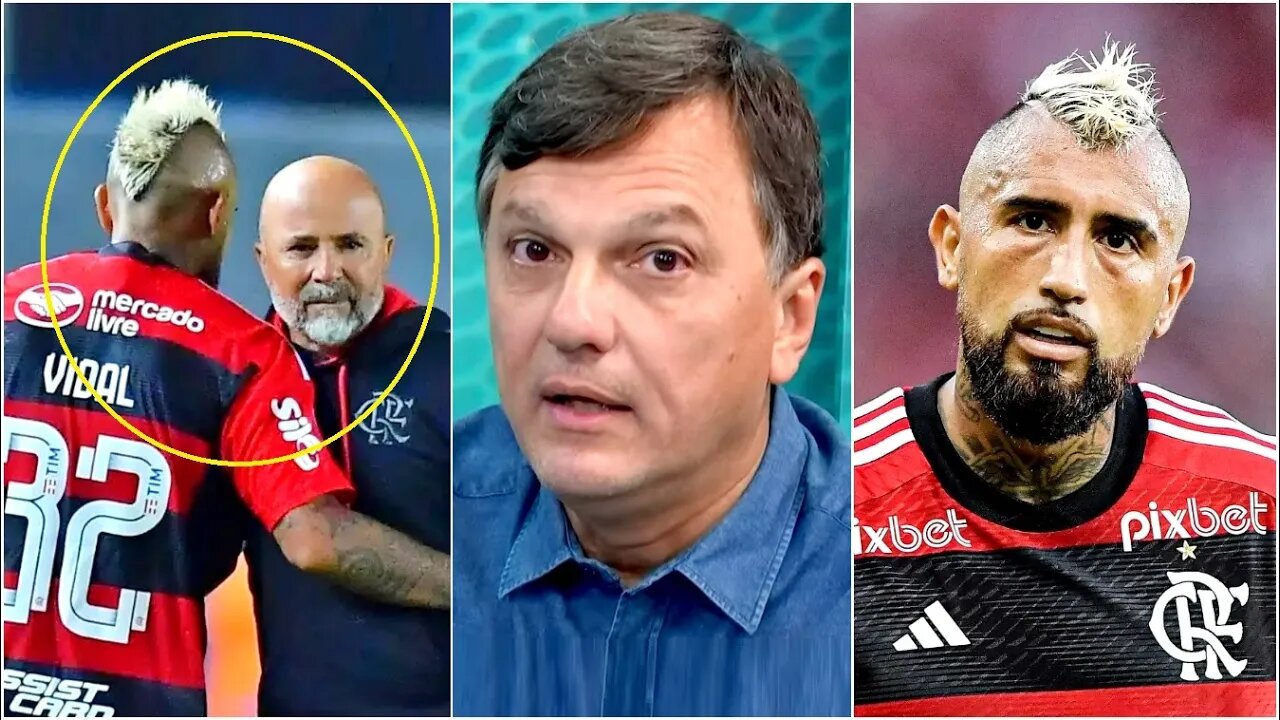 "O que CERTAMENTE INCOMODA o Vidal é que..." Mauro Cezar FALA TUDO sobre SAÍDA do Flamengo!