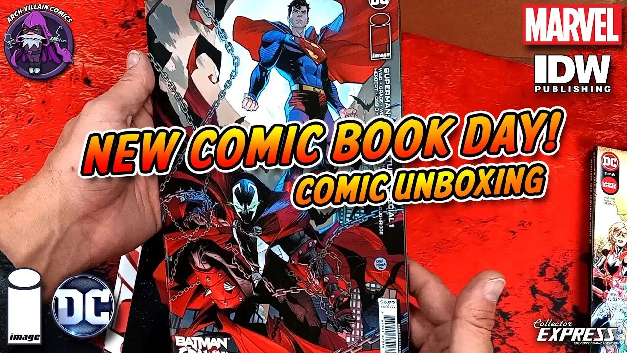 New COMIC BOOK Day - Marvel & DC Comics Unboxing November 30, 2022 - New Comics This Week 11-30-2022