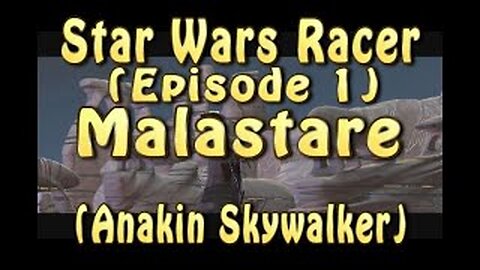 Star Wars Racer (Episode 1) Malastare (Anakin Skywalker)