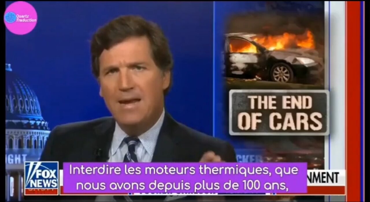 Tucker Carlson (FoxNews) : Les véhicules électriques sont horribles pour l'environnement