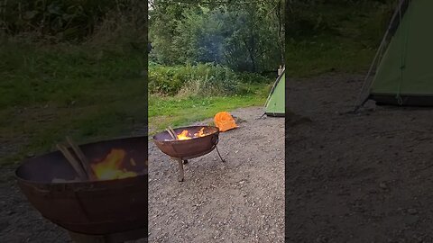 Sallochy Campfire at Loch Lomond Scotland