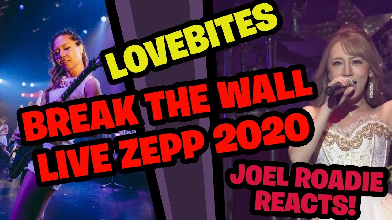 LOVEBITES - Break The Wall - Live at Zepp DiverCity Tokyo 2020 - Roadie Reacts