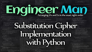 Substitution Cipher Implementation with Python