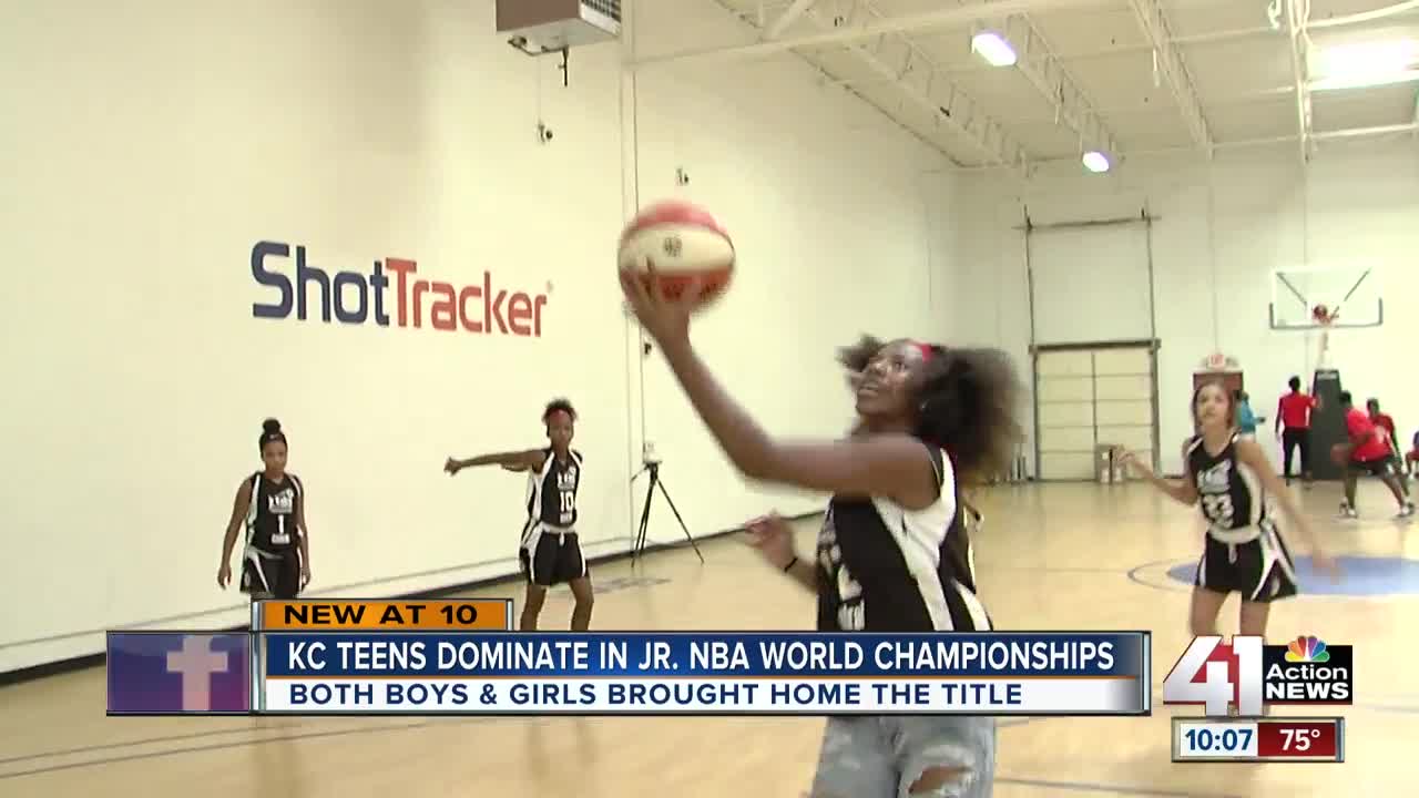 2 KC teams celebrate Jr. NBA World Championships