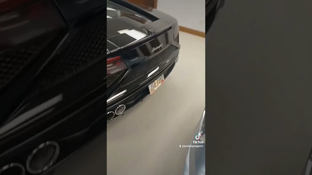 Lamborghini in the shop