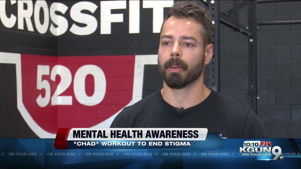 Tucson cross fit gym promotes workout to help raise awareness for mental illnesses