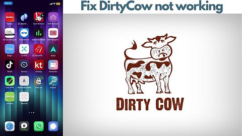 How To Fix Dirtycow Not Working / Not Applying | iOS 14 - 16.1.2