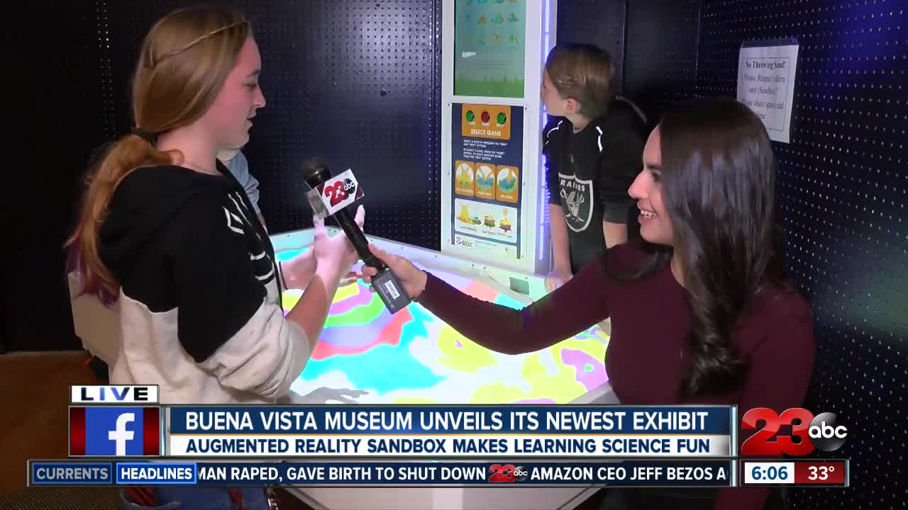 Interactive Sandbox Opening at Buena Vista Museum