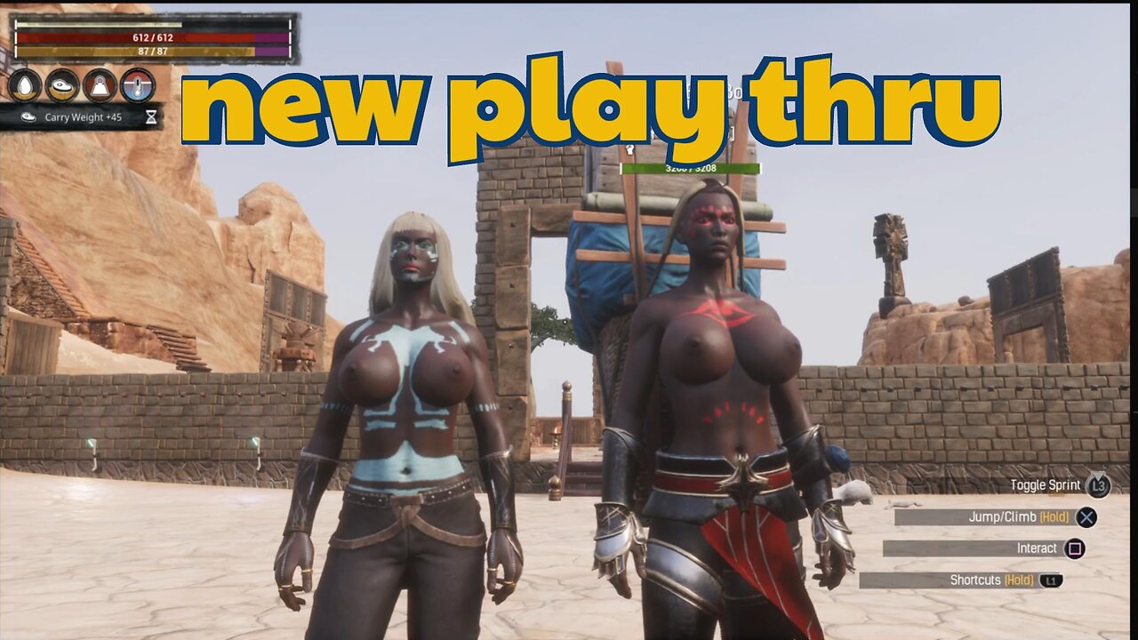 Conan Exiles new play thru busty Boobs #boosteroid #conanexiles