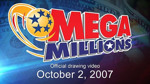 Mega Millions drawing for October 2, 2007