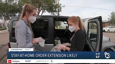 Stay-at-home order likely to be extended for San Diego County