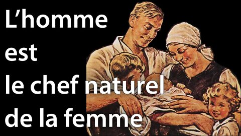 L’homme est le chef de la femme