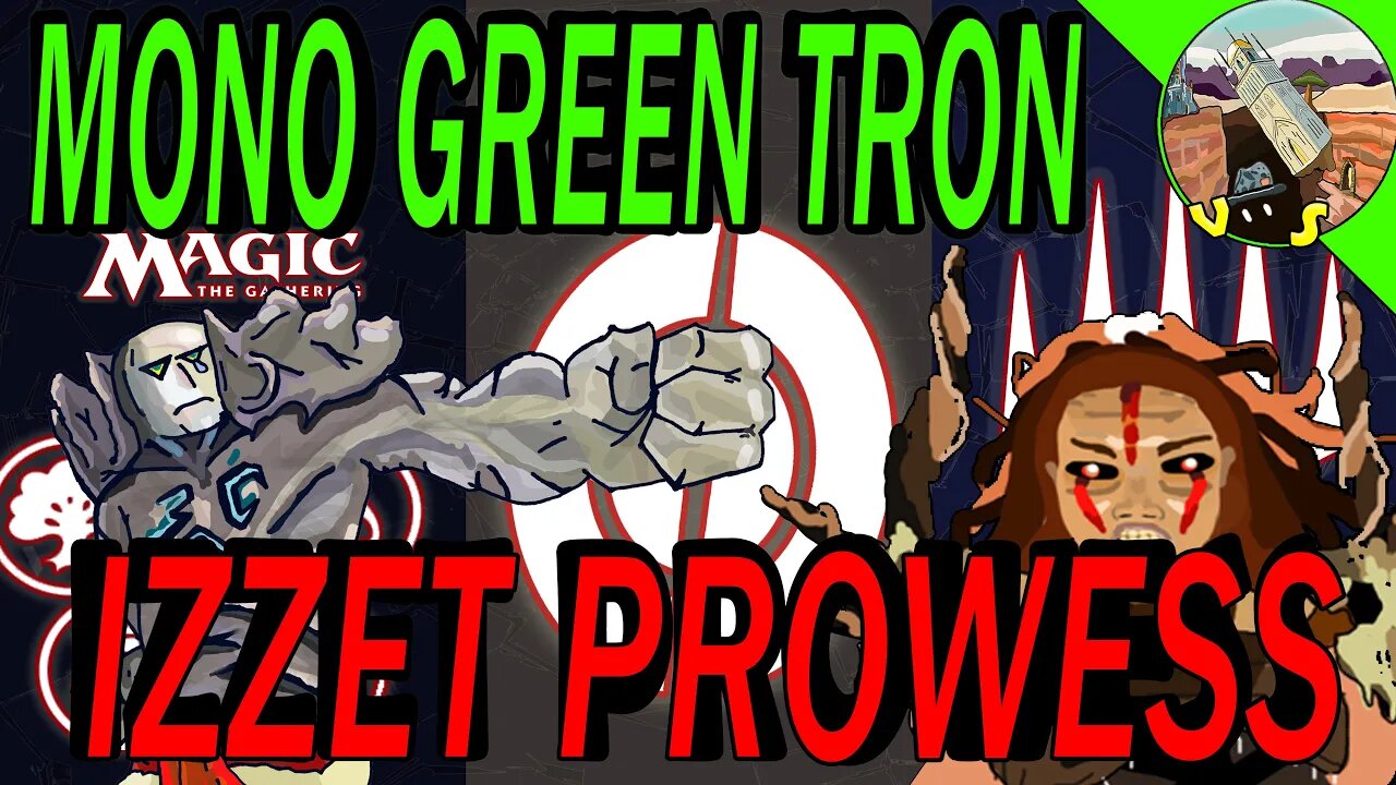 Mono Green Tron VS Izzet Prowess｜Not Affinity! ｜Magic The Gathering Online Modern League Match