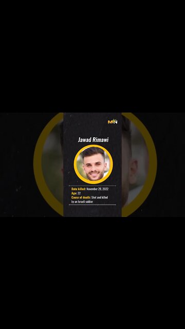 Palestinians Killed By Israel | November, 2022