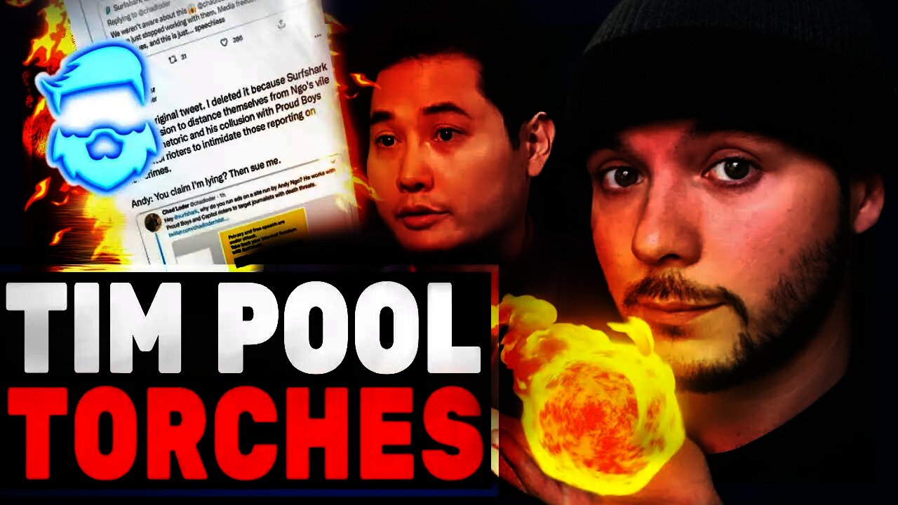 Instant Regret! Tim Pool TORCHCES Sponsor Who Dropped Andy Ngo Over Lies! Surfshark Loses Huge!