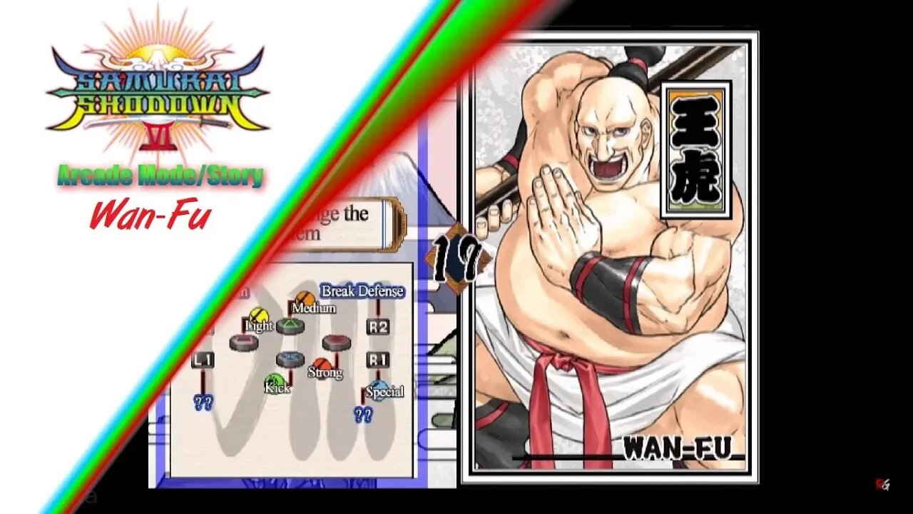 Samurai Shodown VI - Arcade Mode/Story - Wan-Fu