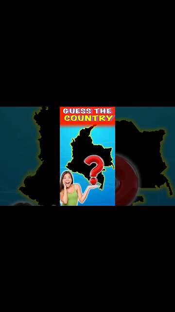 🚲 Guess the Country | World geography | Map challenge South America 4 #shorts