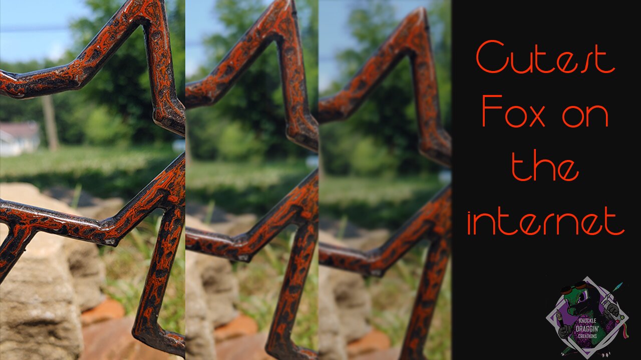 Rookie Artist welds and paints a cute geometric fox sculpture. Buy it on ebay if you fancy it!