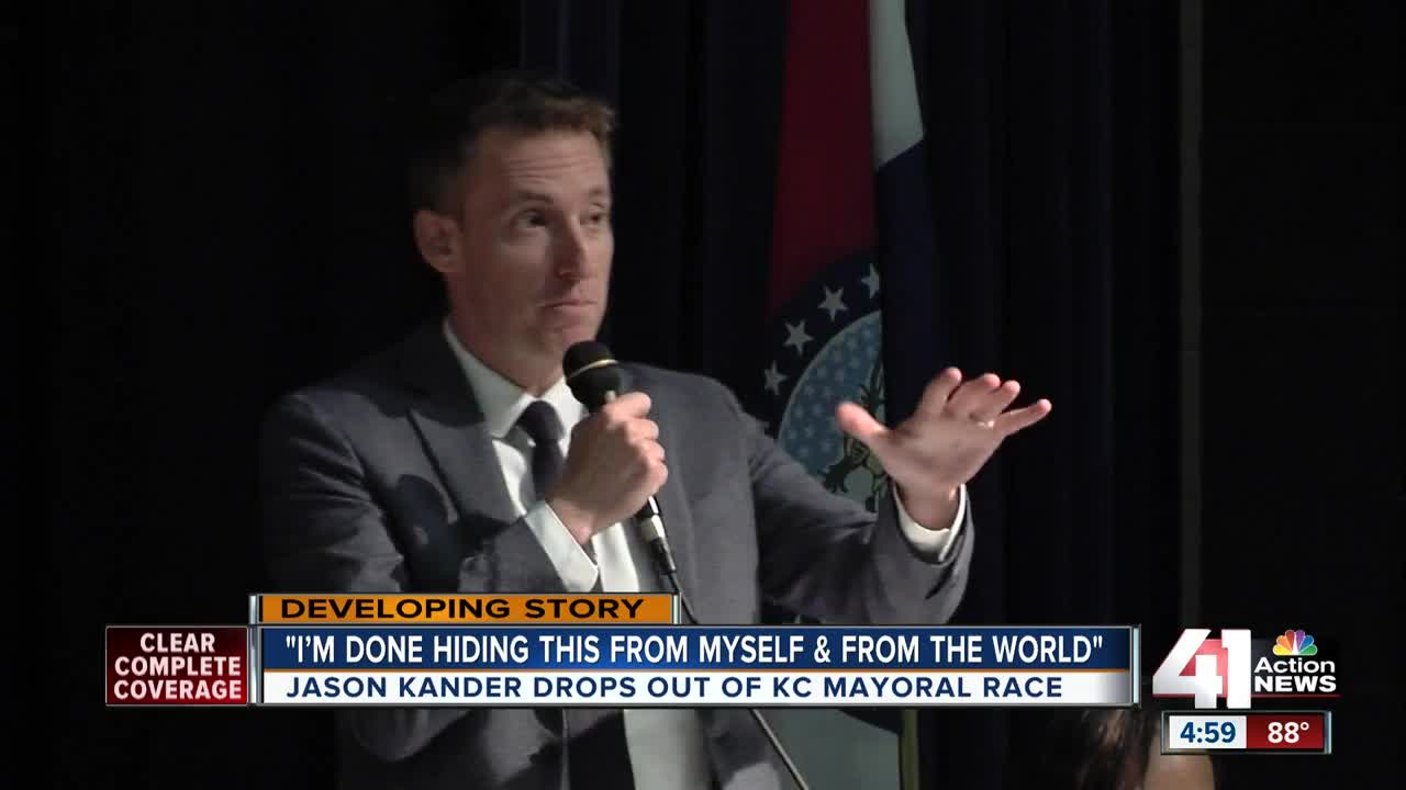 Jason Kander drops out of race for KCMO mayor