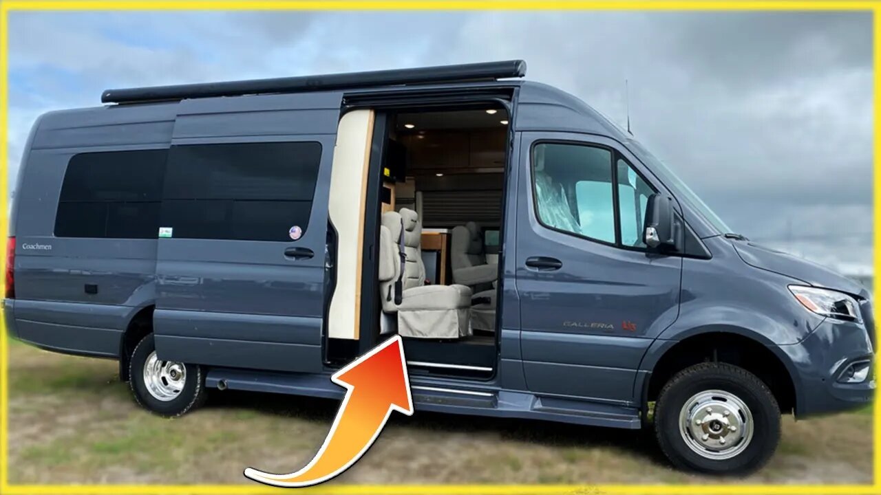 Biggest Sprinter Van! 2022 GALLERIA 24Q Detailed Walkthrough At Coachmen Factory