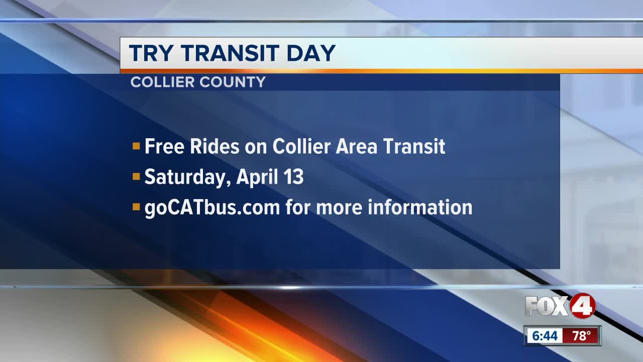 Free transit rides in Collier County