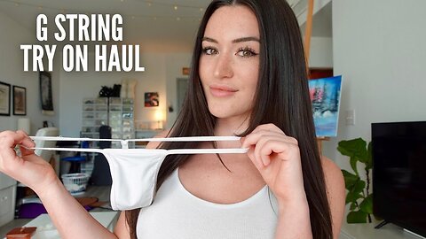 THE BEST G STRING TRY ON HAUL! | USA Housewife] How to make yoga| BodyArt Suit Haul | TRY-ON HAUL 💦🍑