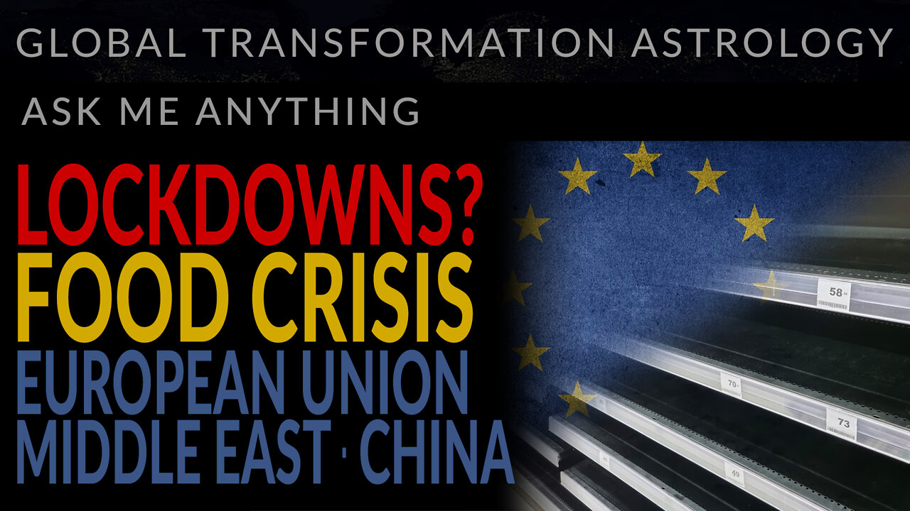 Lockdowns? US Elections, Food Crisis, European Union, China