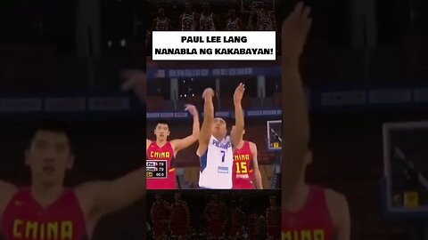 NOONG GINULAT NI PAUL LEE ANG CHINA SA ASIAN GAMES! 😱 #shorts #gilaspilipinas