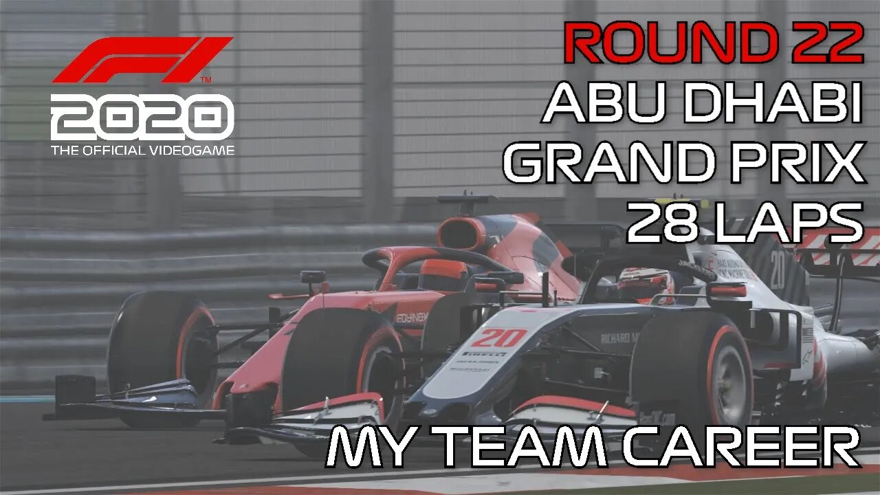 F1 2020 - Round 22 - Abu Dhabi Grand Prix