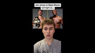 Jon Jones vs Stipe Miocic at MSG 👀