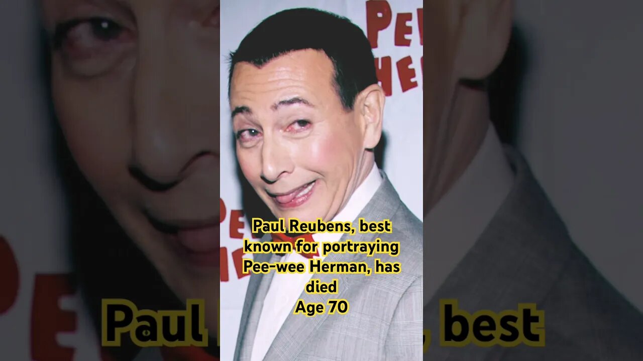 PeeWee Herman #rip