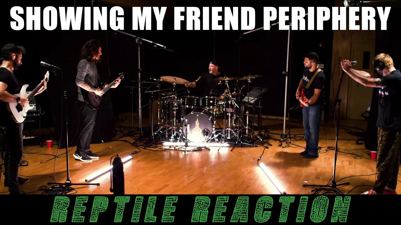 Showing my friend Periphery! REPTILE(meinl session) REACTION!