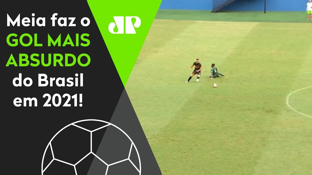 PUSKÁS? Meia dá CANETA na defesa e... faz o GOL MAIS ABSURDO do Brasil em 2021!