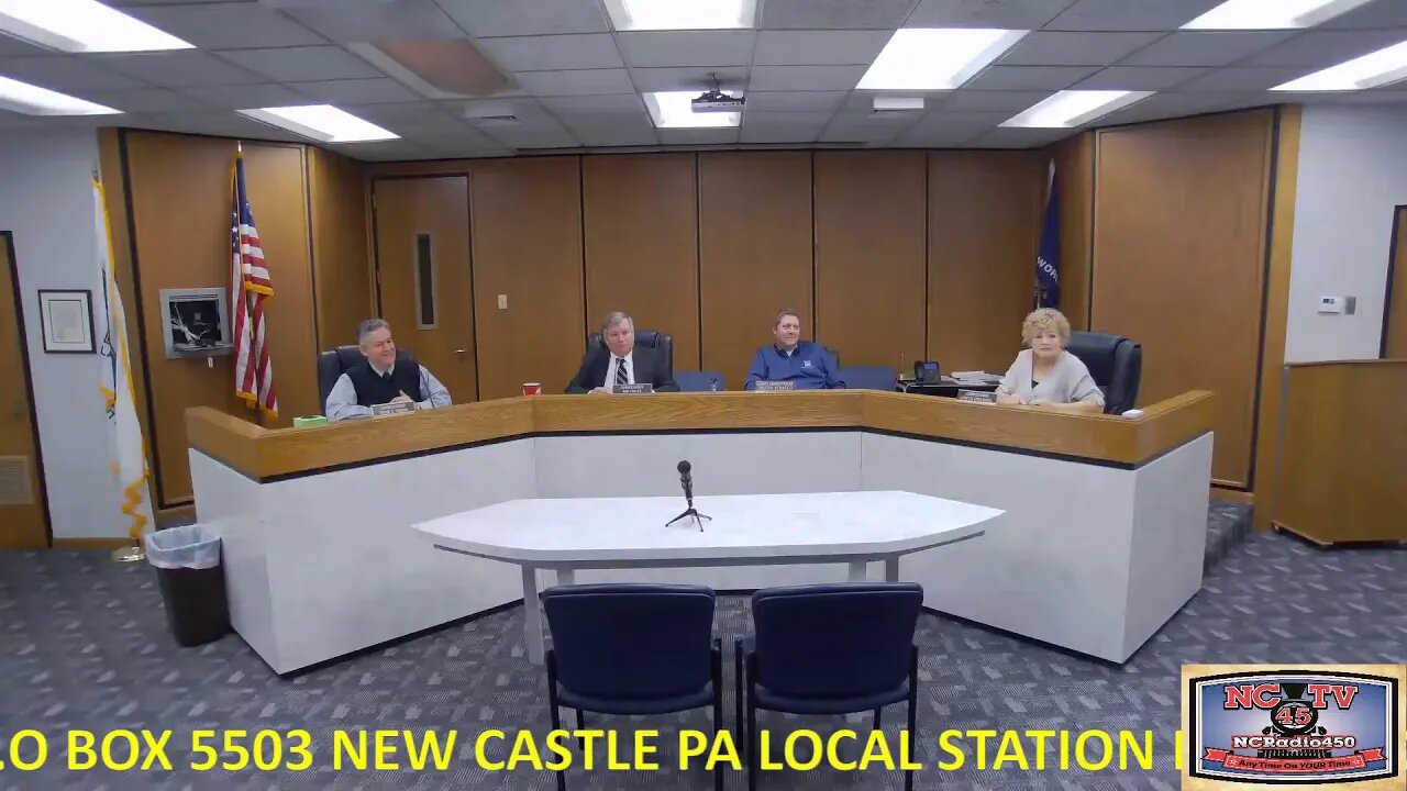 NCTV45 NEWSWATCH LAWRENCE COUNTY COMMISSIONERS MEETING TUESDAY DEC 28 2023 (LIVE)