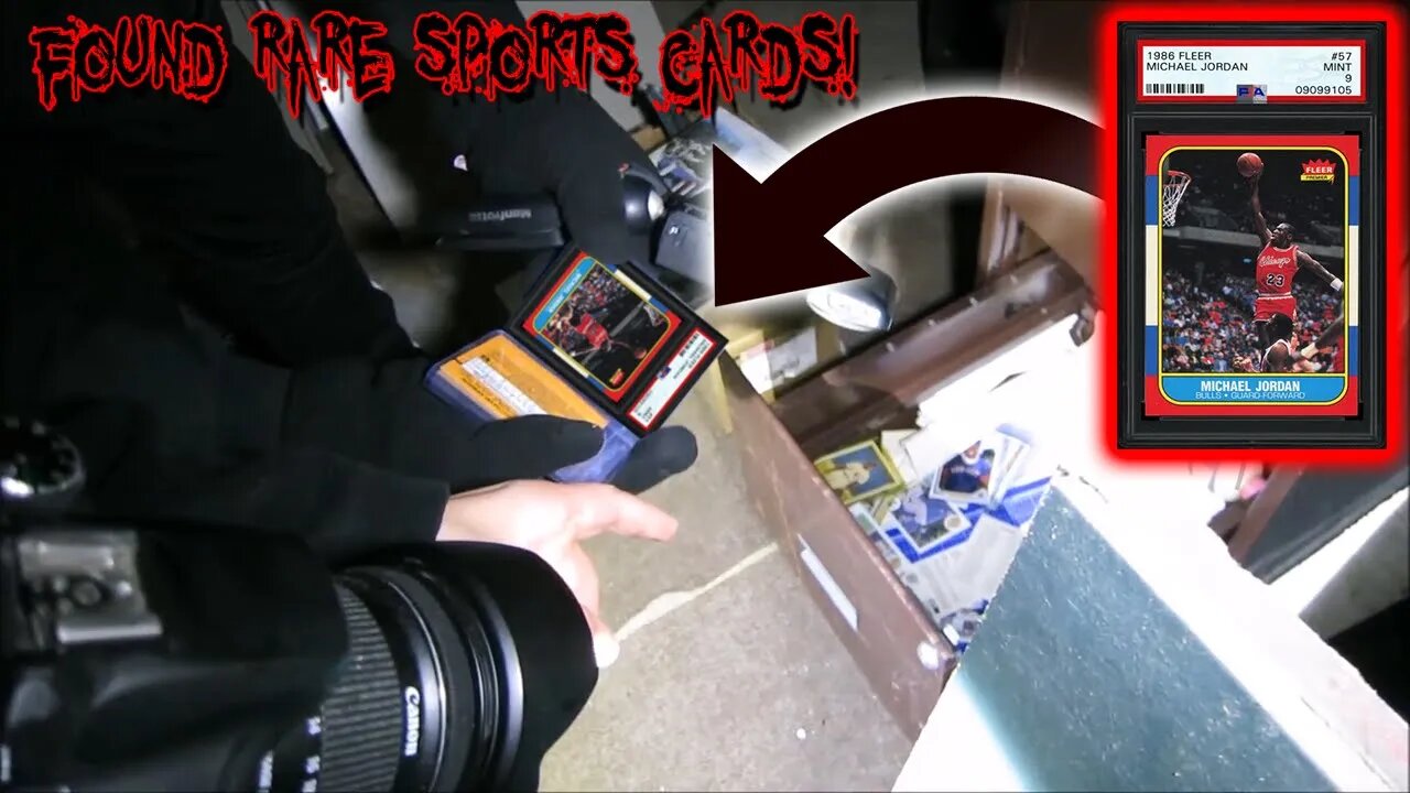 FOUND RARE COLLECTIBLES IN CRAZY ABANDONED 1980s HOUSE