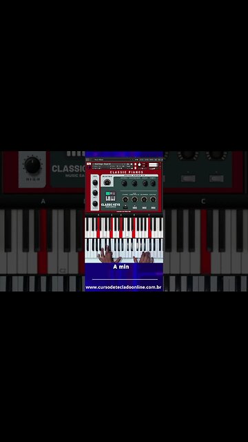 Tocando a música Yeshua com a Livraria Classic Pianos