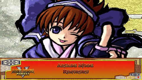 Samurai Shodown V: Perfect - Arcade Mode: Rimururu