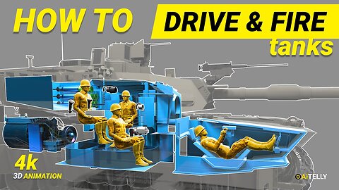 How to Drive and Fire Tanks. How it Works Abrams M1A2 M1A2C Tanks