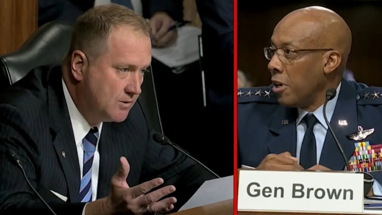 TENSE: Biden Nominee CONFRONTED Over Call to Reduce White Officers in Military