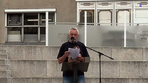 Sassnitz - Heinz mit einigen Worten 12-08-2023