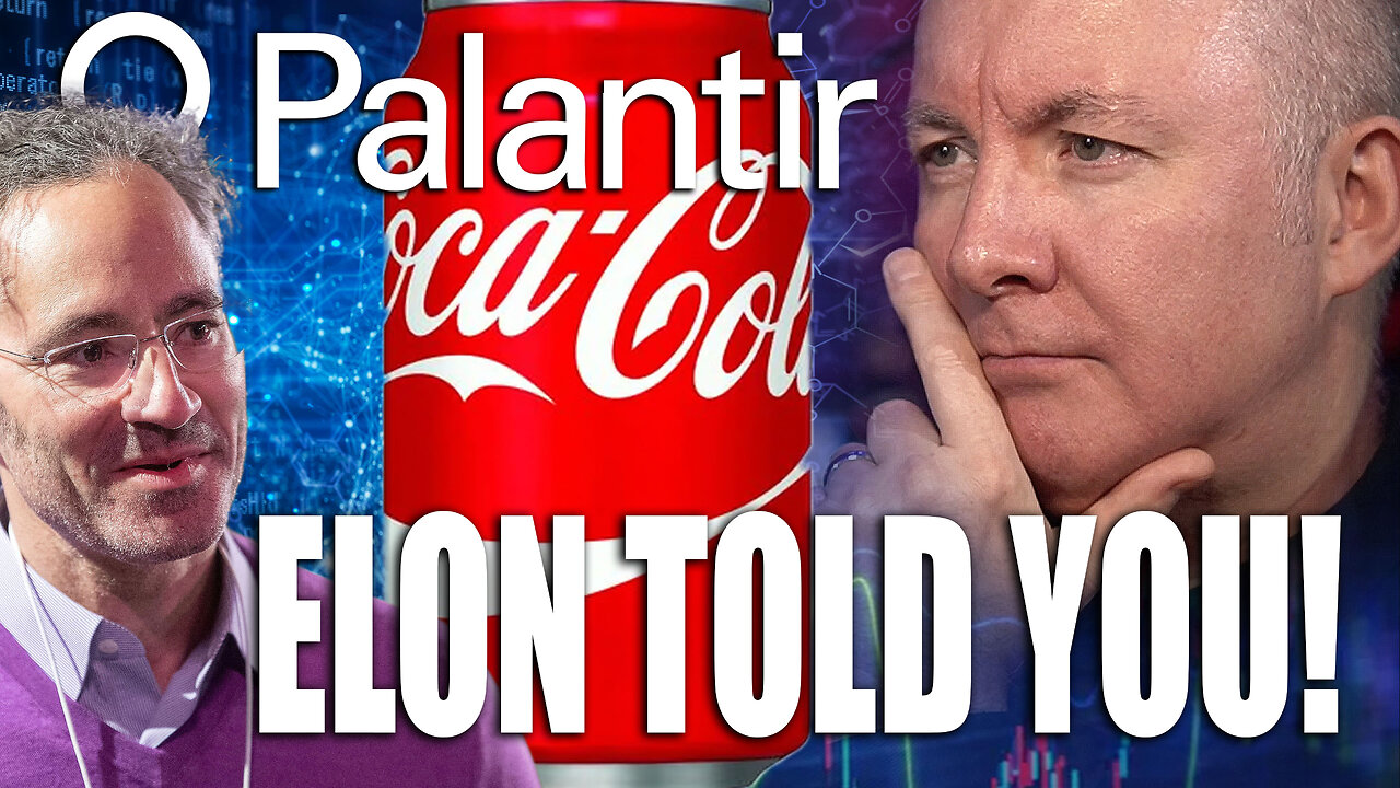 PLTR Stock - WHY is Palantir DOWN? - ELON TOLD YOU - Martyn Lucas Investor